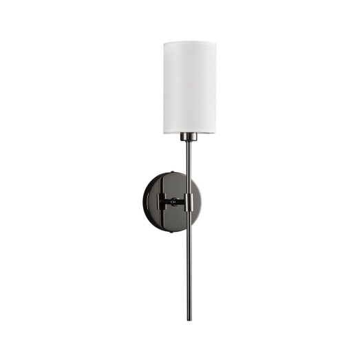 Lampa ścienna DARLING czarny połysk 53 cm
