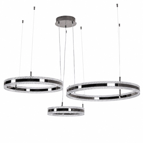 Lampa wisząca ARKADIA LED Trio 40/60/80 cm – tytan