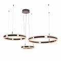 Lampa wisząca ARKADIA LED Trio 40/60/80 cm – tytan