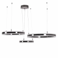 Lampa wisząca ARKADIA LED Trio 40/60/80 cm – tytan
