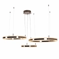 Lampa wisząca ARKADIA LED Trio 40/60/80 cm – tytan