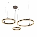 Lampa wisząca ARKADIA LED Trio 40/60/80 cm – tytan