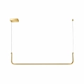 Lampa wisząca MINIMA-1 LED złoty połysk 120 cm